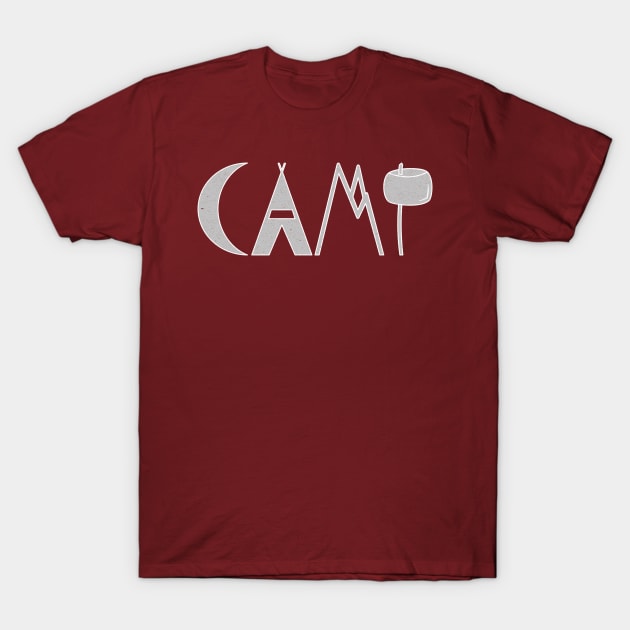 CAMP - Camping Design T-Shirt by Blended Designs